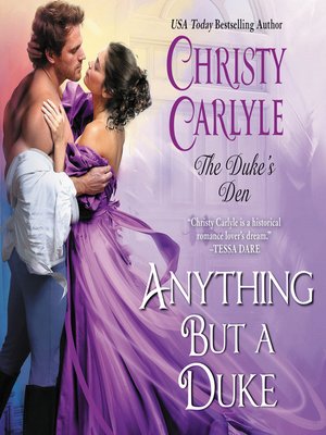 cover image of Anything But a Duke